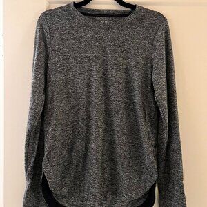 Grey long sleeve Athleta top